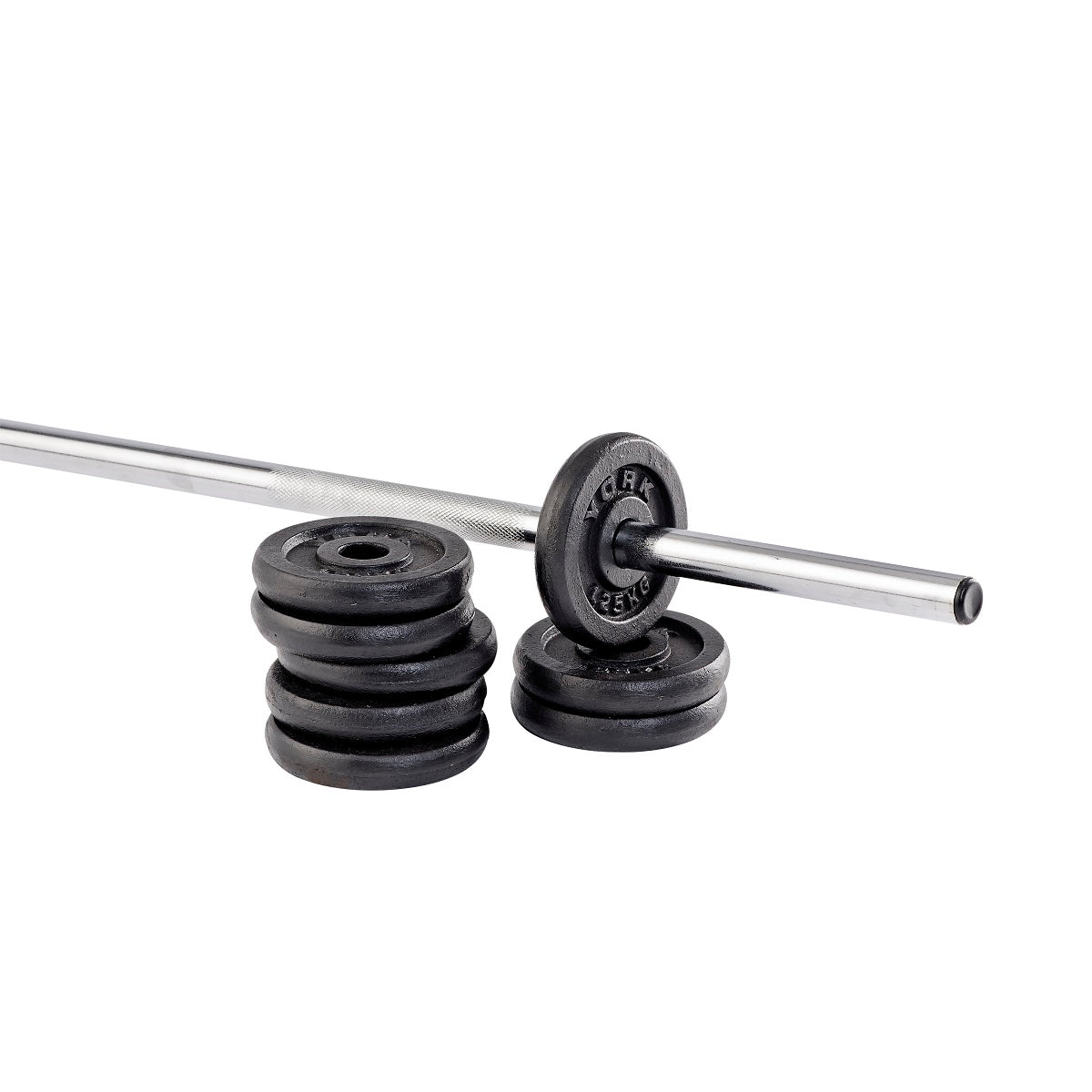 York Cast Iron 1" Weight Plates