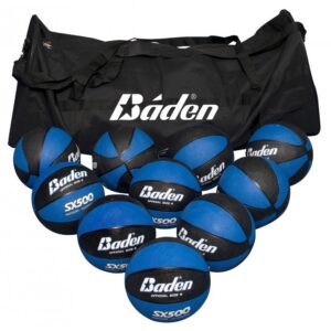 Baden Game Day Bag with 10 SX BasketBalls