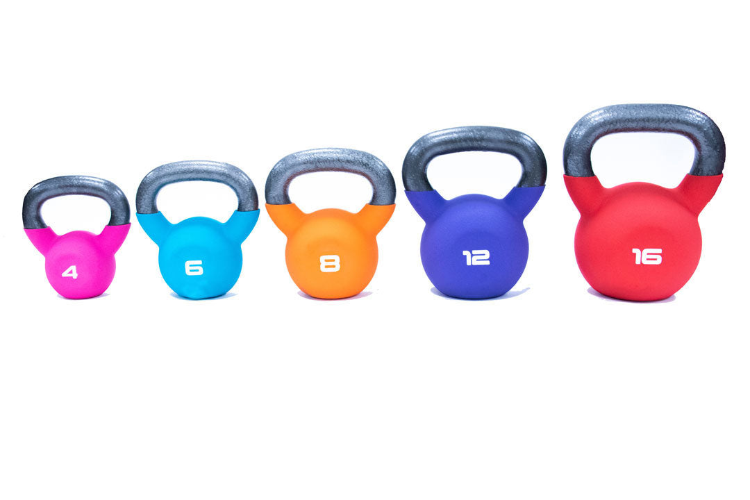 Jordan Coloured Neoprene Kettlebells - Image 26