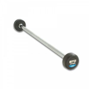 MYO Strength Rubber Barbell with PU End Cap