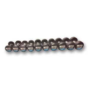 MYO Strength Rubber Dumbbells Sets